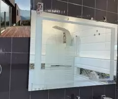 فني تركيب مرايا مضيئه 60068305 زجاج مرايات منظرة